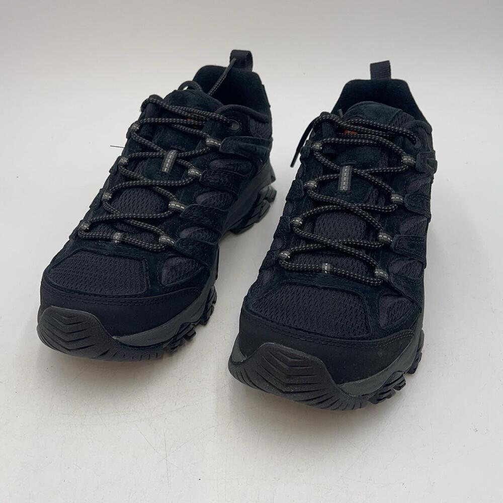 Merrell Moab 3 Shoes Mens Size 8 Black Night Hiking Trail Athletic Sneakers